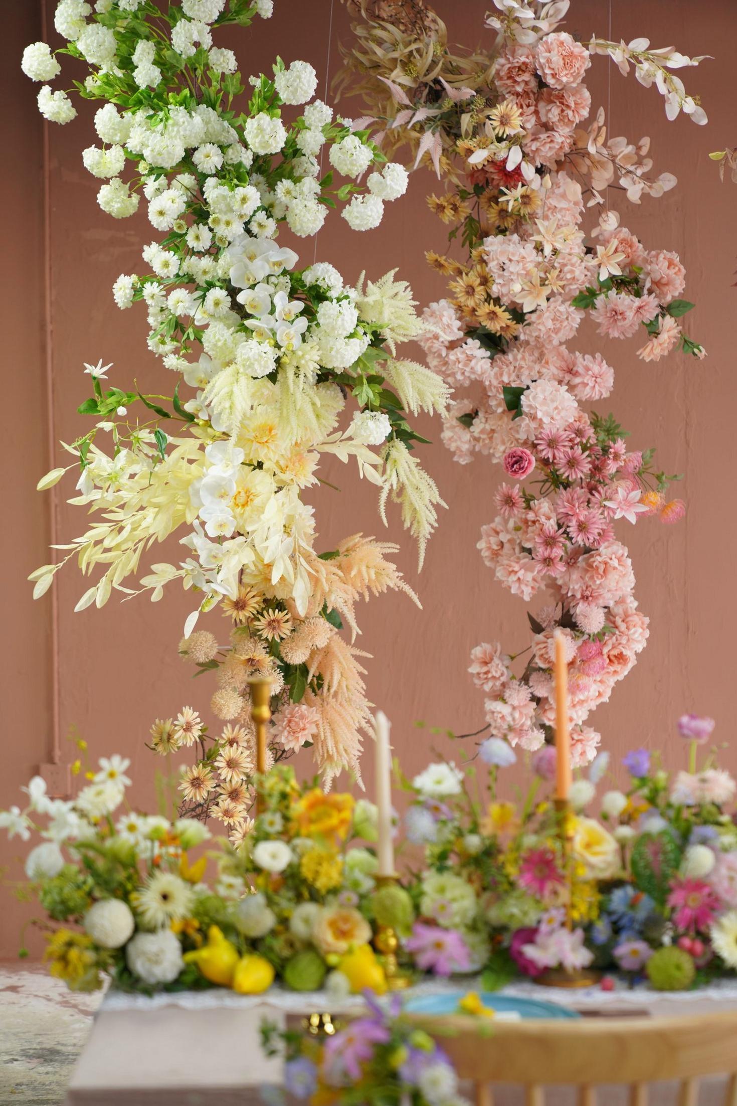 Pastel blooms
