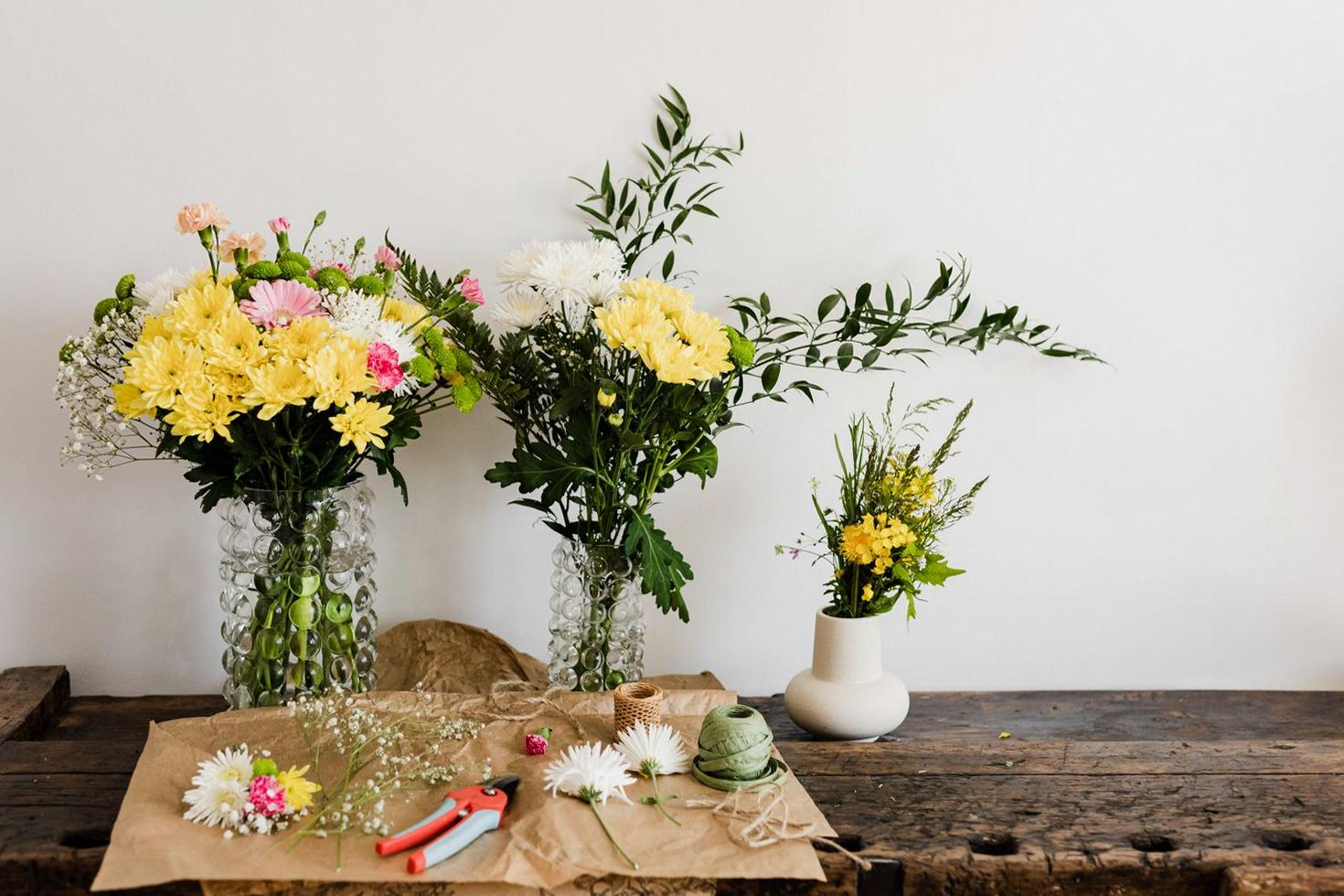 Bespoke floral arrangement tools
